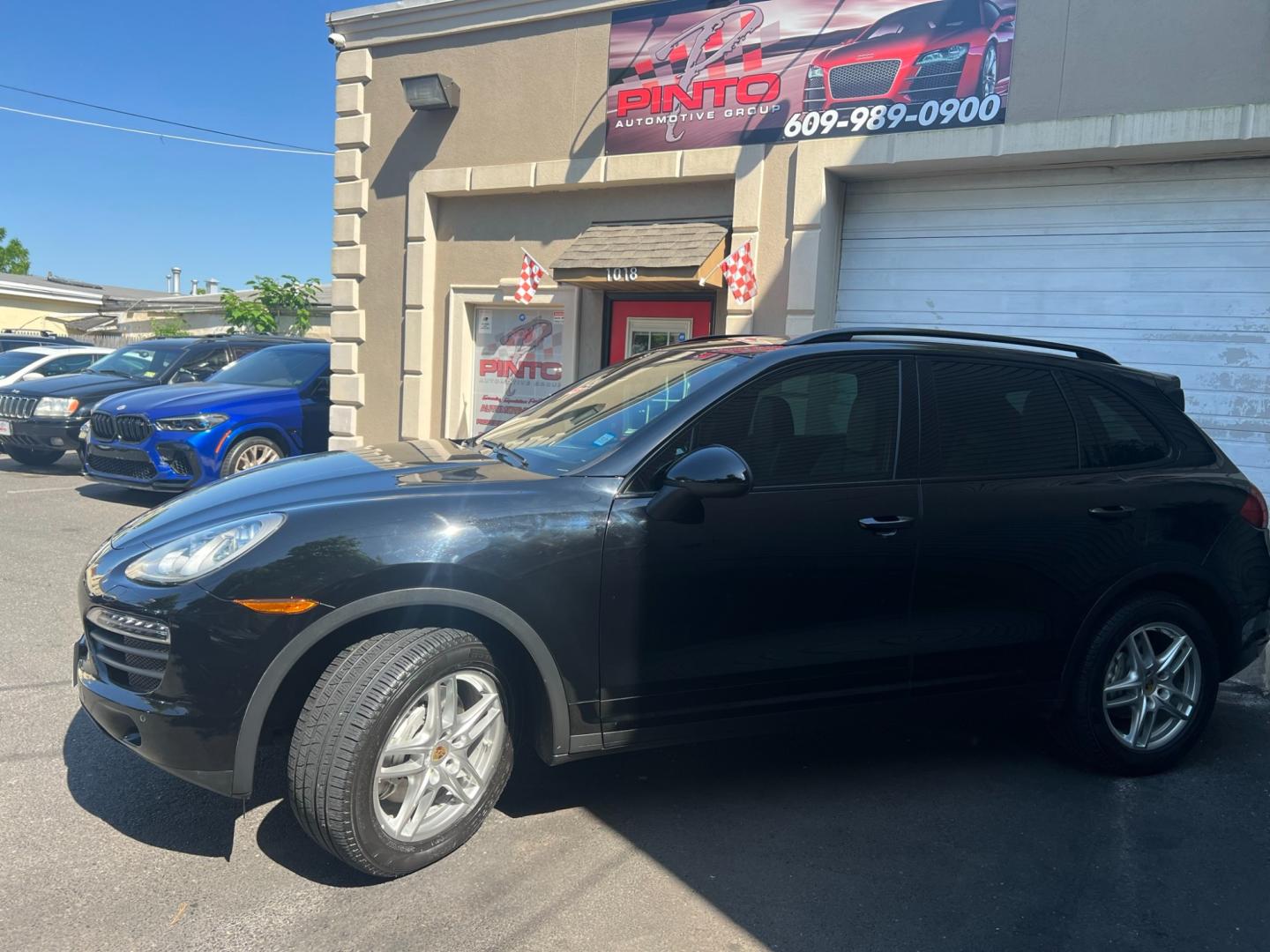 2014 BLACK /Black Leather Porsche Cayenne s (WP1AB2A20EL) with an 4.8L V8 DOHC 32V engine, 8 Speed Automatic transmission, located at 1018 Brunswick Ave, Trenton, NJ, 08638, (609) 989-0900, 40.240086, -74.748085 - This Porsche Cayenne is a super clean,well maintained black beauty! Always serviced and needs nothing. Please call Anthony to set up an appt. 609-273-5100 - Photo#15